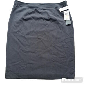 Atelier Pencil Skirt Women's Classic Gray Beautiful Pattern and Fabric NWT